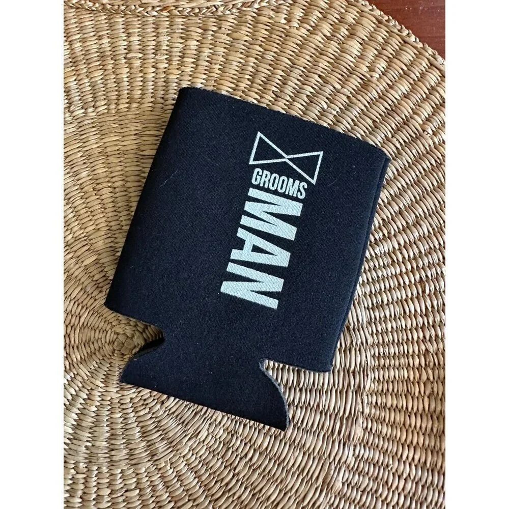 Groomsman koozie